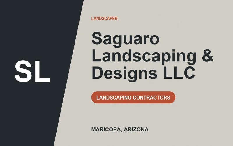 Saguaro Landscaping & Designs LLC in Maricopa, Arizona