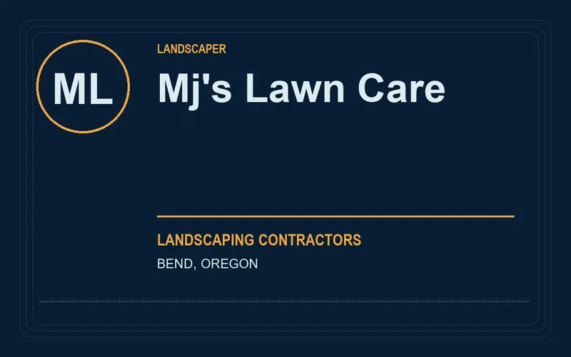 Mj's Lawn Care in Bend, Oregon