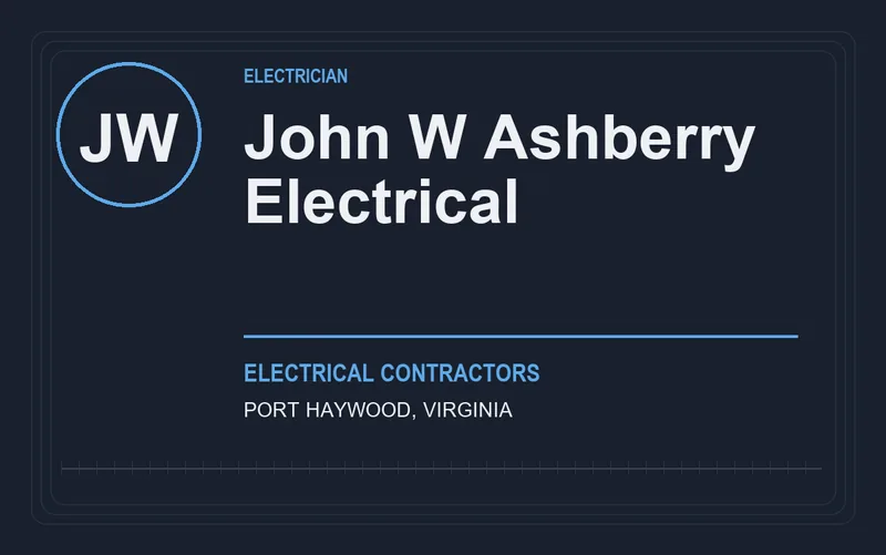 John W Ashberry Electrical in Port Haywood, Virginia