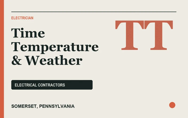 Time Temperature & Weather in Somerset, Pennsylvania