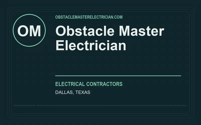 Obstacle Master Electrician in Dallas, Texas