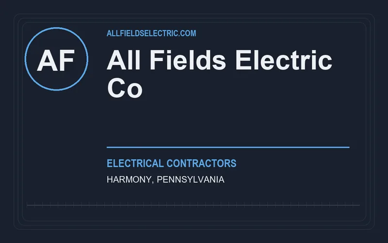 All Fields Electric Co in Harmony, Pennsylvania