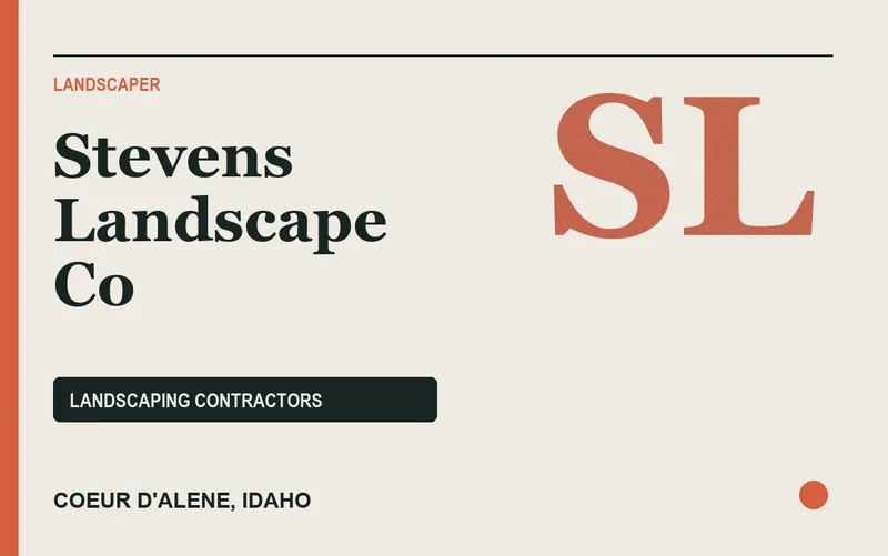 Stevens Landscape Co in Coeur d'Alene, Idaho