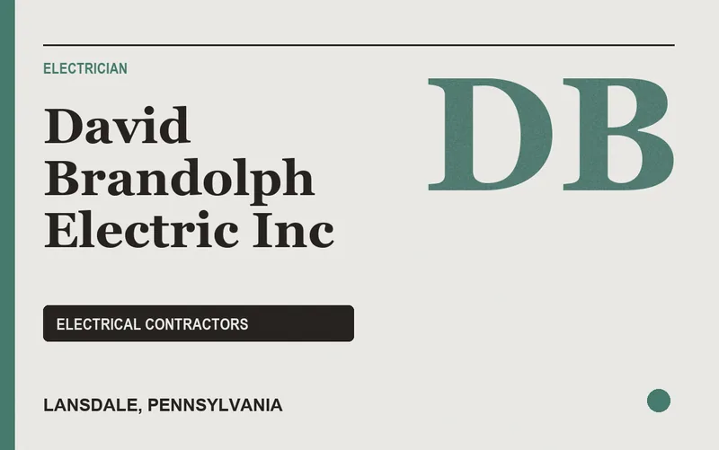 David Brandolph Electric Inc in Lansdale, Pennsylvania