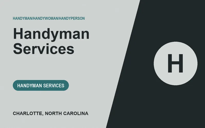 Handyman Services in Charlotte, North Carolina