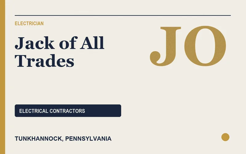 Jack of All Trades in Tunkhannock, Pennsylvania
