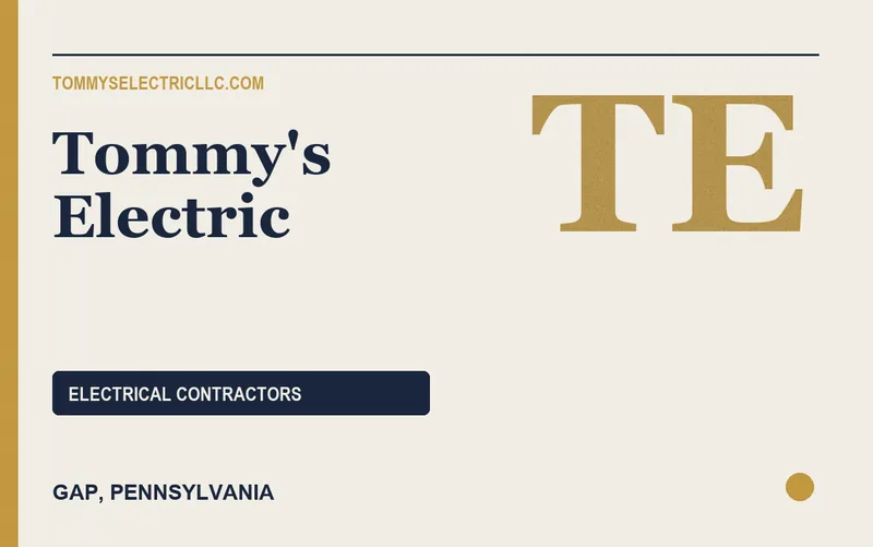 Tommy's Electric in Gap, Pennsylvania