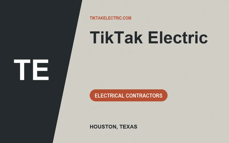 TikTak Electric in Houston, Texas