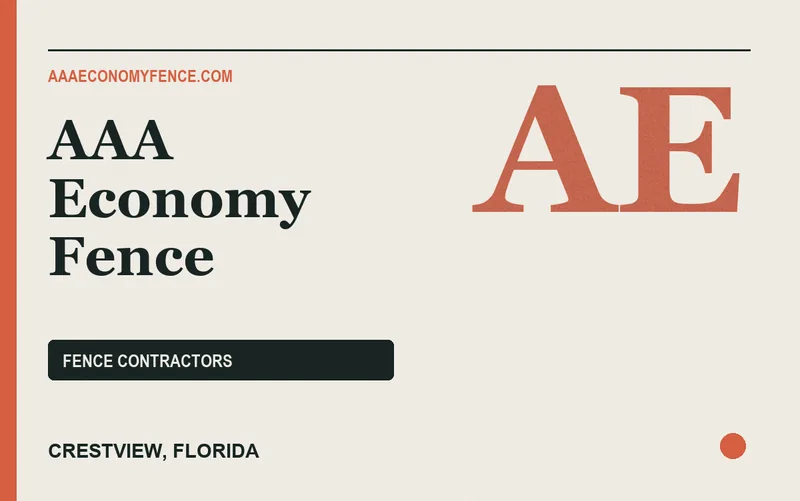 AAA Economy Fence in Crestview, Florida