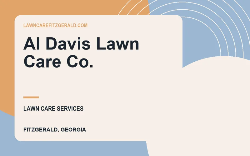Al Davis Lawn Care Co. in Fitzgerald, Georgia