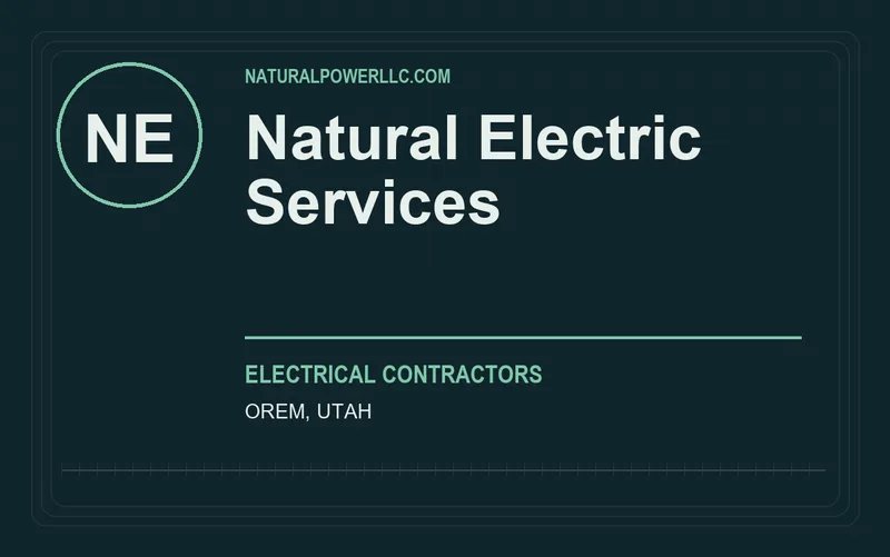 Natural Electric Services in Orem, Utah