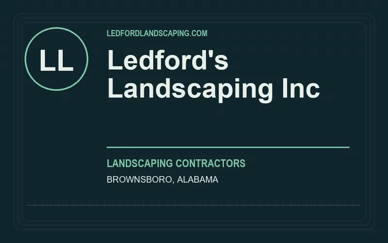 Ledford's Landscaping Inc in Brownsboro, Alabama