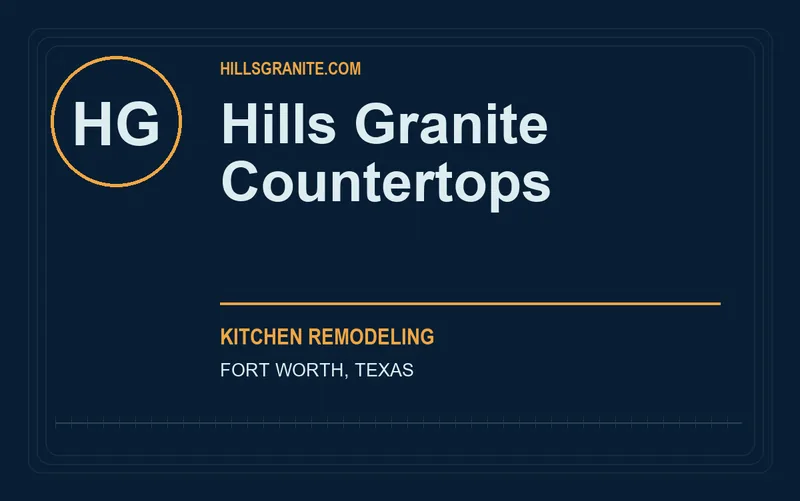 Hills Granite Countertops in Fort Worth, Texas