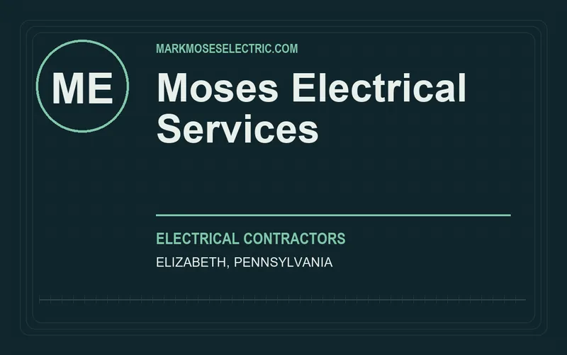 Moses Electrical Services in Elizabeth, Pennsylvania