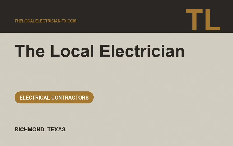 The Local Electrician in Richmond, Texas