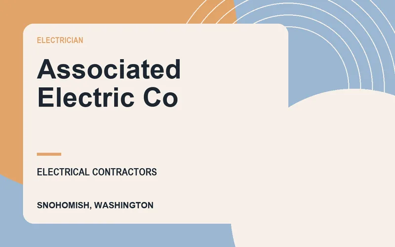 Associated Electric Co in Snohomish, Washington