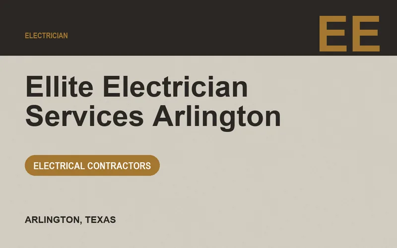 Ellite Electrician Services Arlington in Arlington, Texas