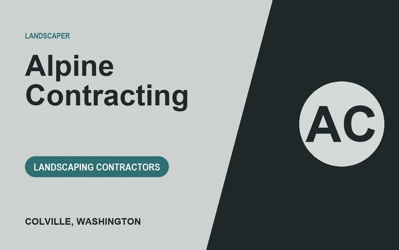 Alpine Contracting in Colville, Washington