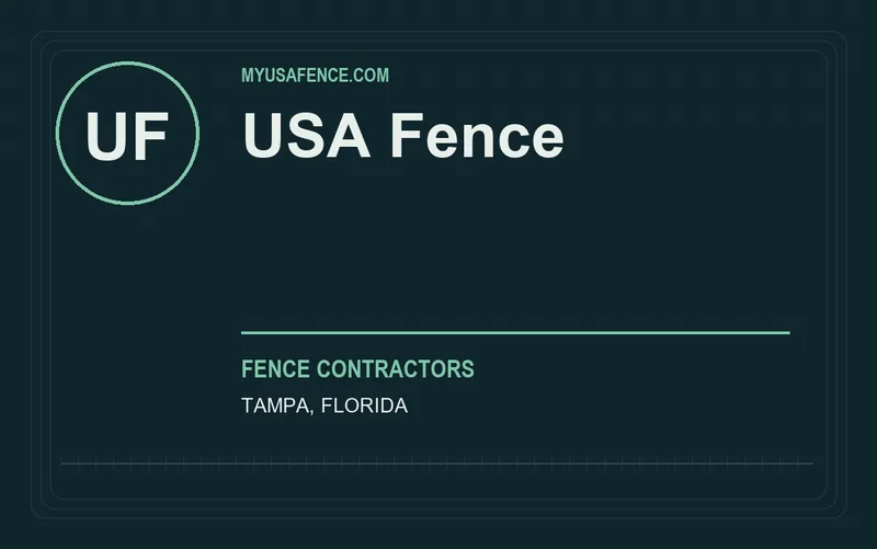 USA Fence in Tampa, Florida