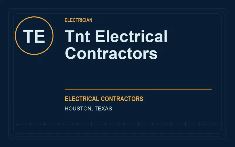 Tnt Electrical Contractors in Houston, Texas