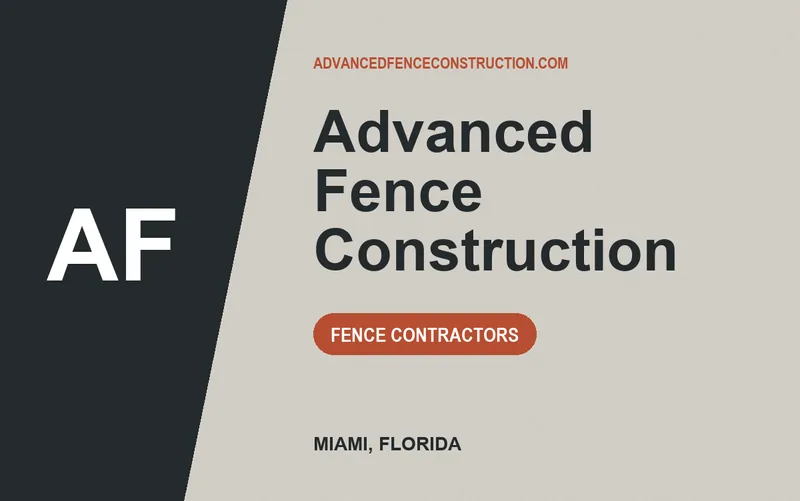 Advanced Fence Construction in Miami, Florida