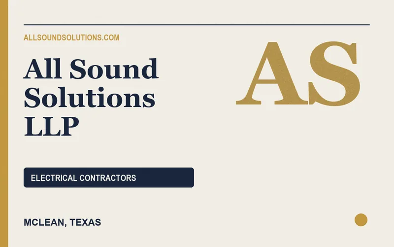 All Sound Solutions LLP in McLean, Texas