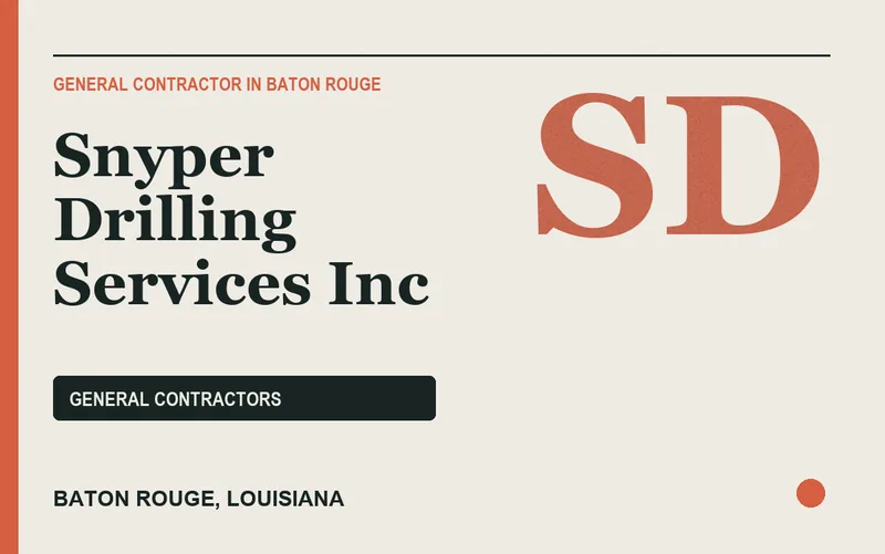 Snyper Drilling Services Inc in Baton Rouge, Louisiana