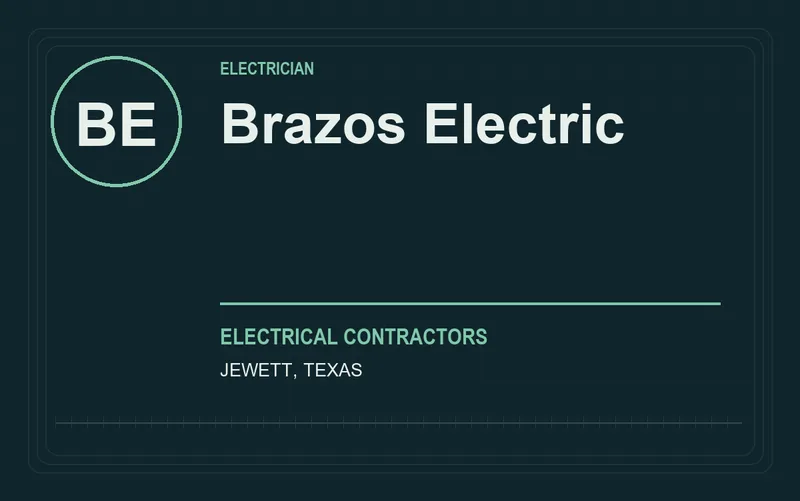 Brazos Electric in Jewett, Texas
