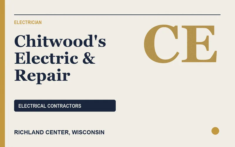 Chitwood's Electric & Repair in Richland Center, Wisconsin