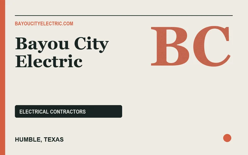 Bayou City Electric in Humble, Texas