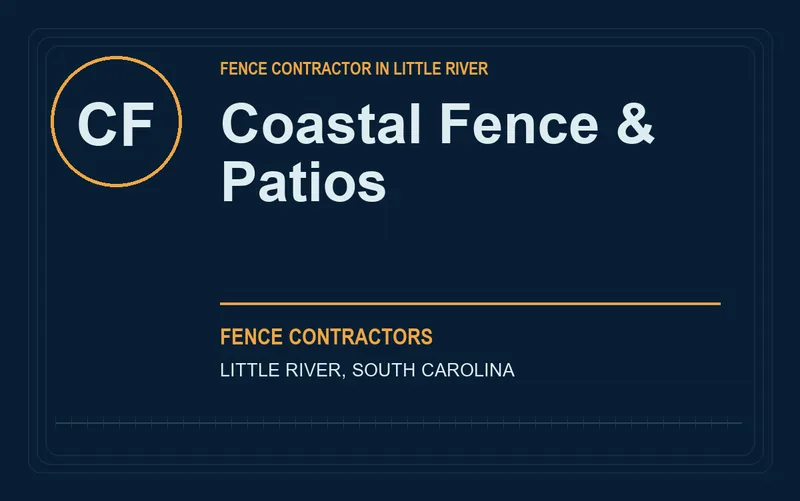 Coastal Fence & Patios in Little River, South Carolina