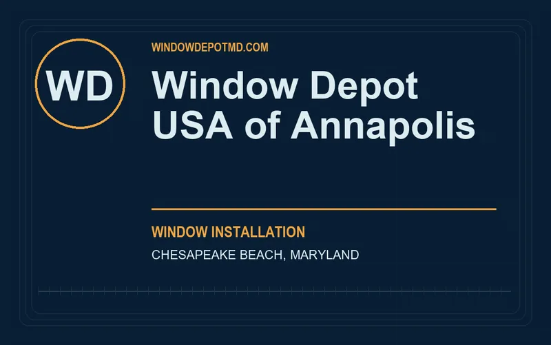 Window Depot USA of Annapolis in Chesapeake Beach, Maryland
