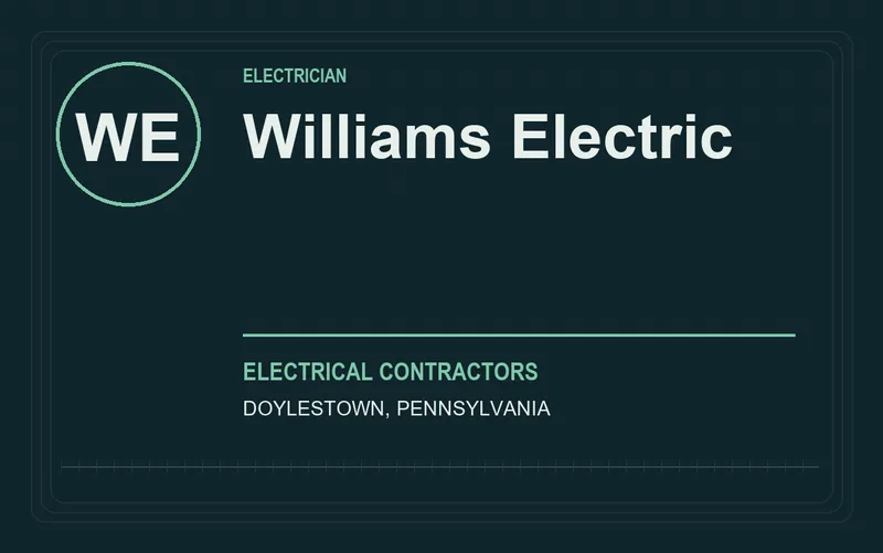 Williams Electric in Doylestown, Pennsylvania