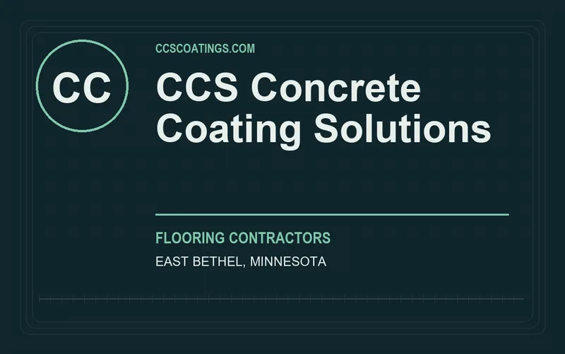 CCS Concrete Coating Solutions in East Bethel, Minnesota