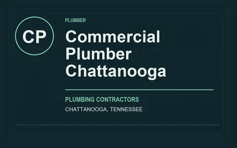 Commercial Plumber Chattanooga in Chattanooga, Tennessee