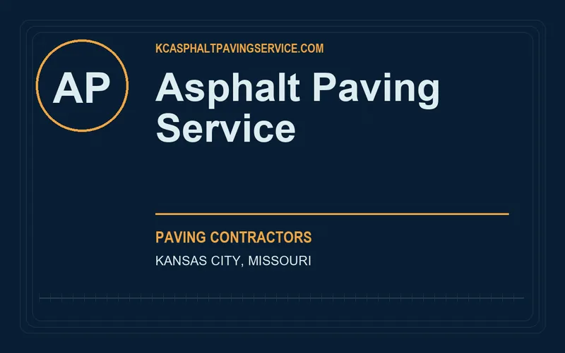 Asphalt Paving Service in Kansas City, Missouri