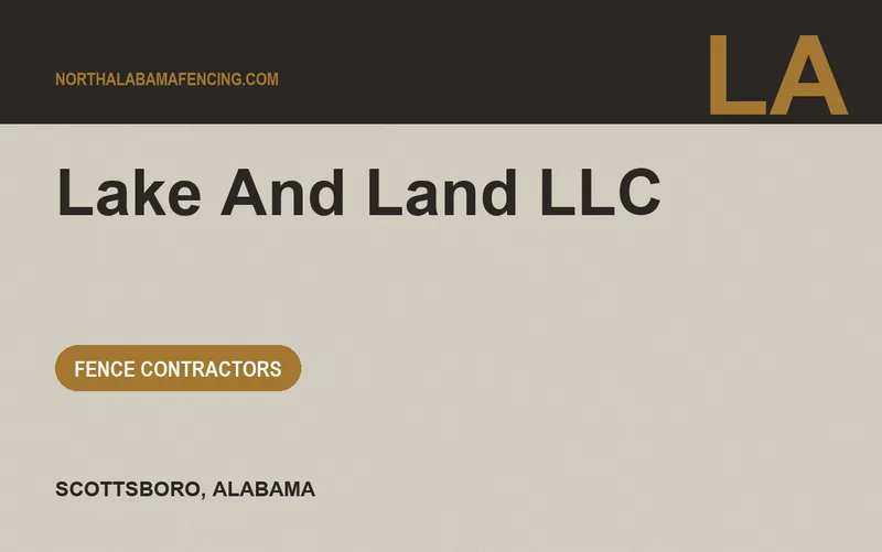 LAKE AND LAND LLC in Scottsboro, Alabama