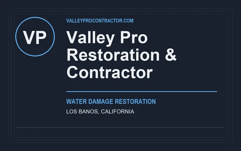 Valley Pro Restoration & Contractor in Los Banos, California