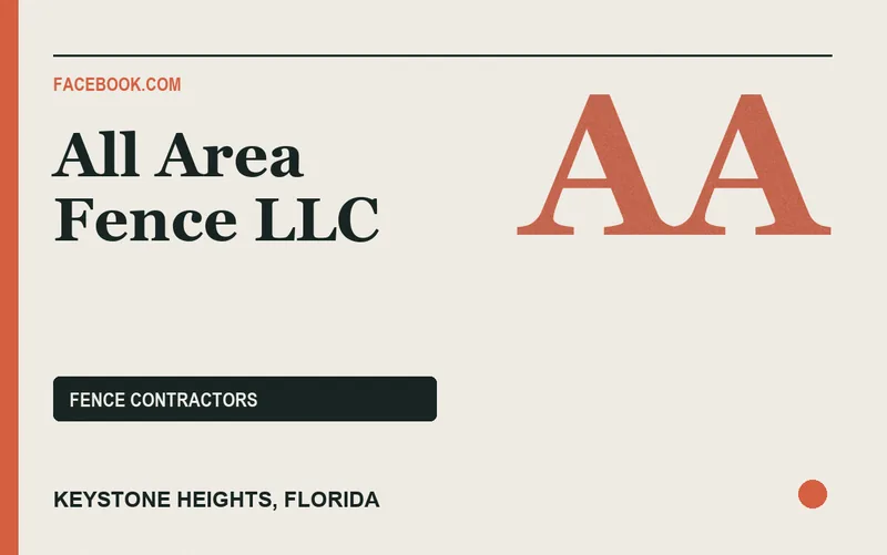 All Area Fence LLC in Keystone Heights, Florida