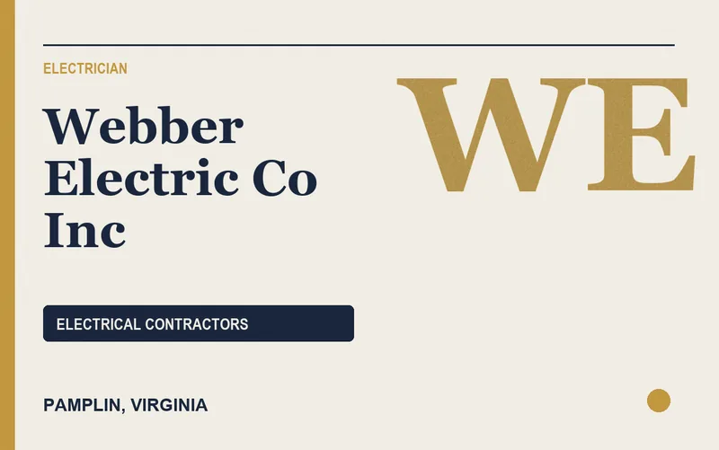 Webber Electric Co Inc in Pamplin, Virginia