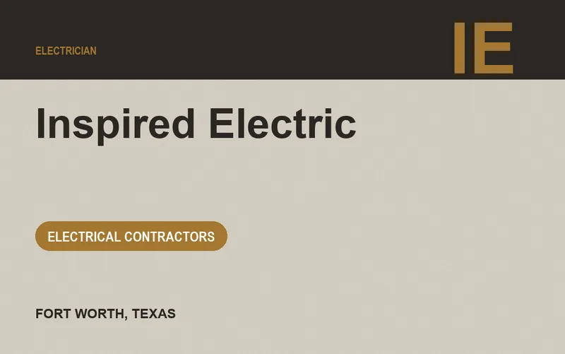 Inspired Electric in Fort Worth, Texas