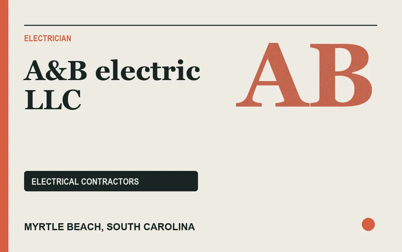 A&B electric llc in Myrtle Beach, South Carolina