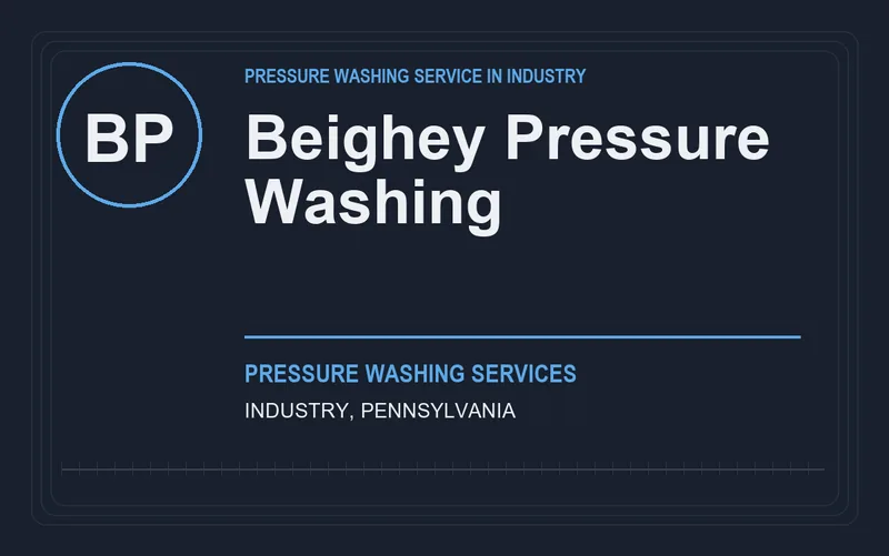Beighey Pressure Washing in Industry, Pennsylvania