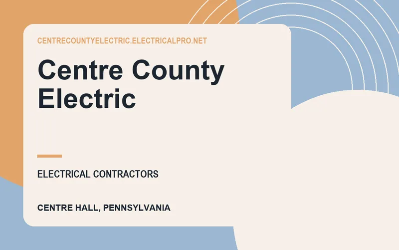 Centre County Electric in Centre Hall, Pennsylvania