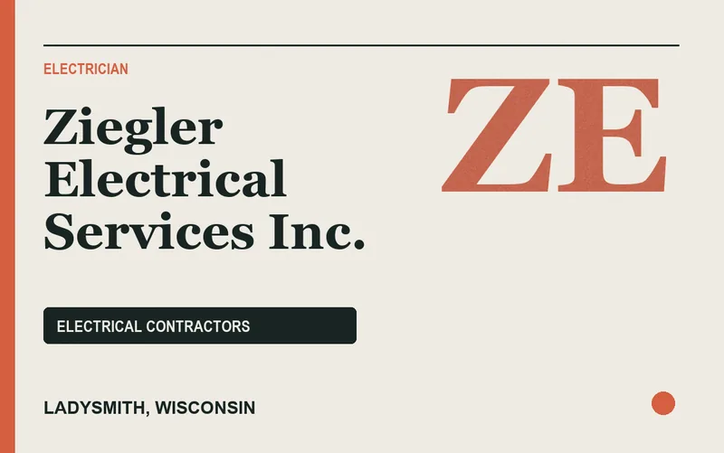 Ziegler Electrical Services Inc. in Ladysmith, Wisconsin