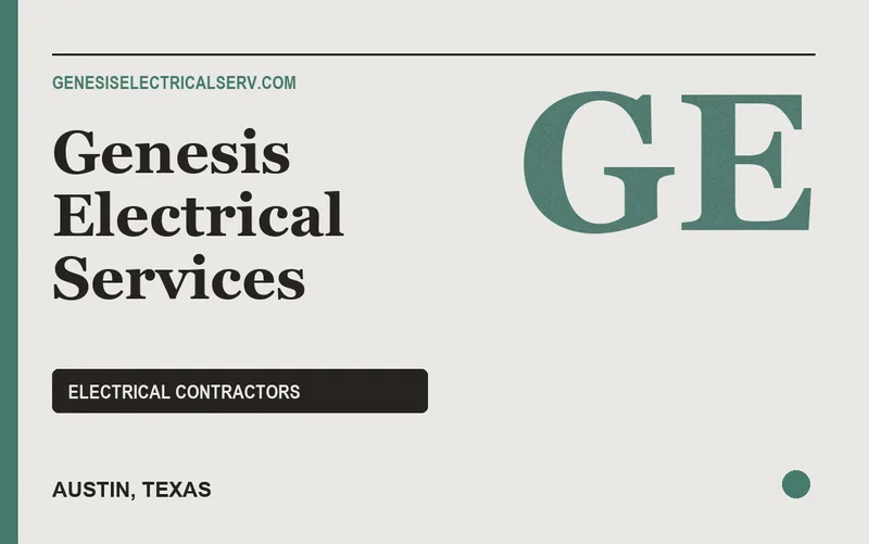 Genesis Electrical Services in Austin, Texas