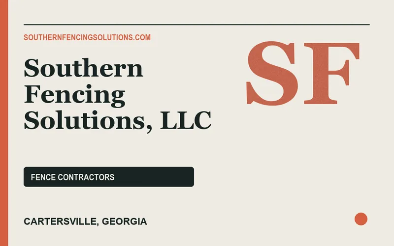 Southern Fencing Solutions, LLC in Cartersville, Georgia