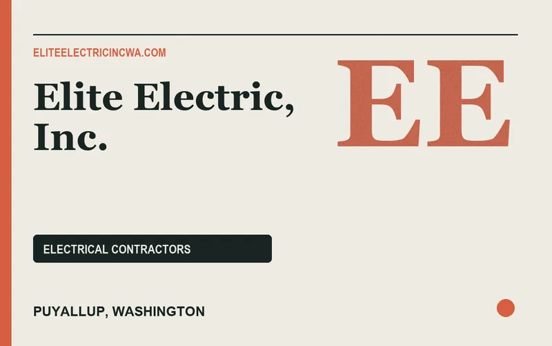 Elite Electric, Inc. in Puyallup, Washington