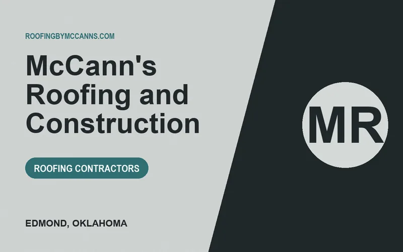 McCann's Roofing and Construction in Edmond, Oklahoma