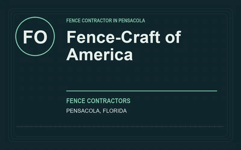Fence-Craft of America in Pensacola, Florida